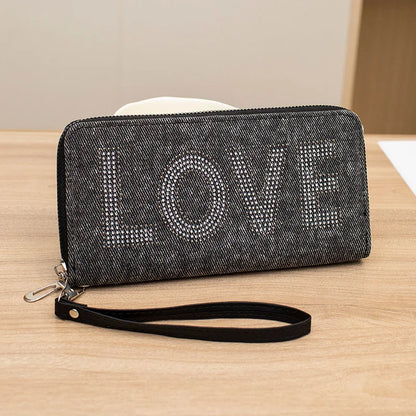 Fashion Women Wallet Female Clutch Card Holder Purse PU Leather Long Wallet Hasp Phone Bag Money Coin Pocket Cartera Mujer