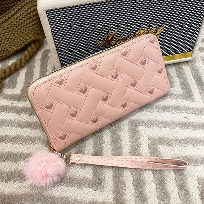 Fashion Women Wallet Female Clutch Card Holder Purse PU Leather Long Wallet Hasp Phone Bag Money Coin Pocket Cartera Mujer