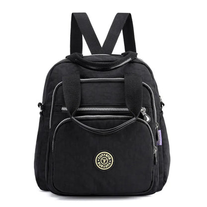 Fashion Women Waterproof Nylon Backpack Korean Style Designers Shoulder School Bag Leisure Rucksack For Girls Travel Mochilas