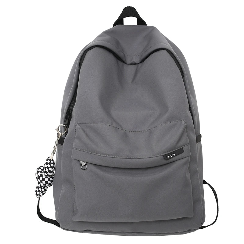 Fashion Women White Student Backpack Cool Lady Book Bag Female College Laptop Backpack Trendy Girl Nylon Harajuku School Bag New