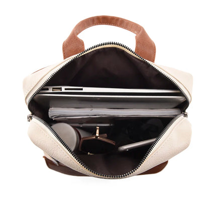 Fashion Women's Backpack Luxury Designer Ladies Large Capacity Backpacks For School Teenagers High Quality Leather Travel Bags