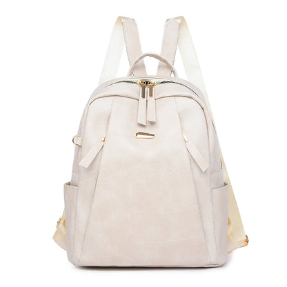 Fashion Women's Backpacks Famous Brand High Quality PU Leather Travel Backpack Ladies Large Capacity Designer Shoulder Handbags