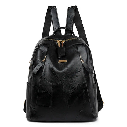Fashion Women's Backpacks Famous Brand High Quality PU Leather Travel Backpack Ladies Large Capacity Designer Shoulder Handbags