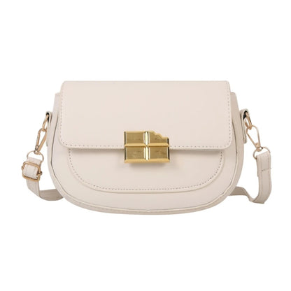 Fashion Womens Bag Simple Shoulder Bags for Women Half Round Crossbody Bags