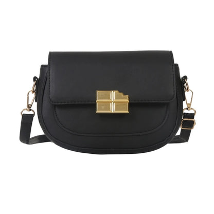 Fashion Womens Bag Simple Shoulder Bags for Women Half Round Crossbody Bags