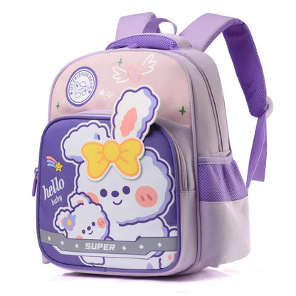Fashionable Cartoon Girls Boys Nursery School Bags Waterproof Travel Backpacks Bookbag Lightweight School Backpack Bag