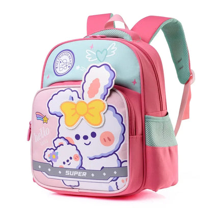 Fashionable Cartoon Girls Boys Nursery School Bags Waterproof Travel Backpacks Bookbag Lightweight School Backpack Bag