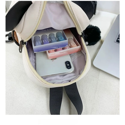 Fashionable Children Sling Bag Waterproof Sling Backpack Lightweight Crossbody Chest Bag Daypack Hiking Travel for Women Men