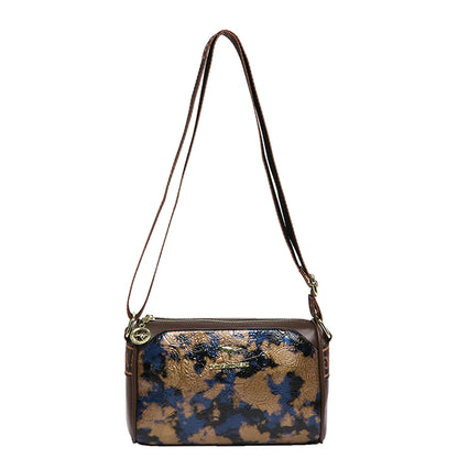Fashionable Contrasting Color Design Single Shoulder Bag Luxury Brand Women's Crossbody Bags High Quality Leather Female Handbag
