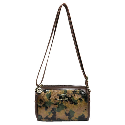 Fashionable Contrasting Color Design Single Shoulder Bag Luxury Brand Women's Crossbody Bags High Quality Leather Female Handbag