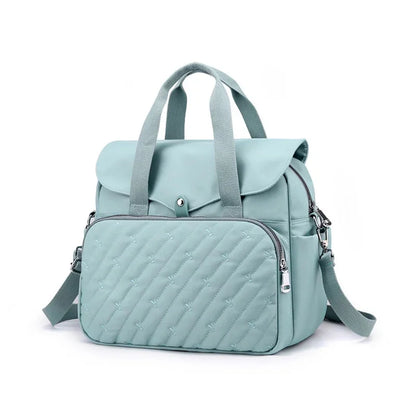Fashionable Dwaterproof Waterproof One-shoulder Portable Diaper Storage Bag Suitable for Newborn Mothers Baby Maternit