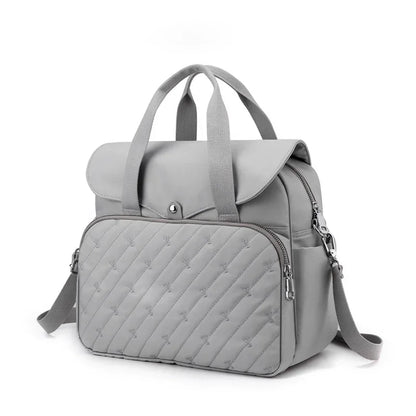 Fashionable Dwaterproof Waterproof One-shoulder Portable Diaper Storage Bag Suitable for Newborn Mothers Baby Maternit