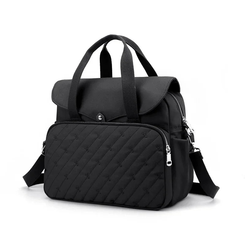 Fashionable Dwaterproof Waterproof One-shoulder Portable Diaper Storage Bag Suitable for Newborn Mothers Baby Maternit