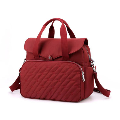 Fashionable Dwaterproof Waterproof One-shoulder Portable Diaper Storage Bag Suitable for Newborn Mothers Baby Maternit