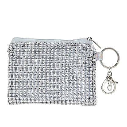 Fashionable Mini Coin Purse Keychain Wallet with Zipper Closure Perfect for Fashionistas and Party