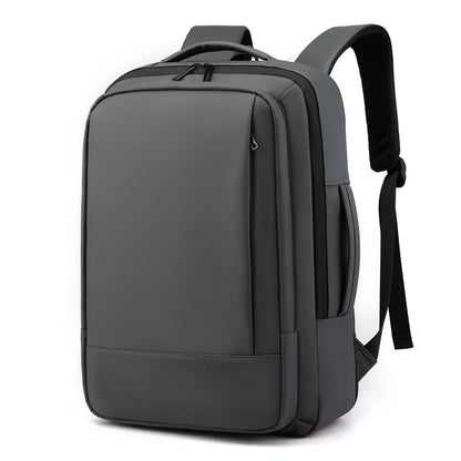 Fashionable USB Charging Travel Backpack with Expandable Design for Men Business Commuter Laptop Backpacks school bags mochilas
