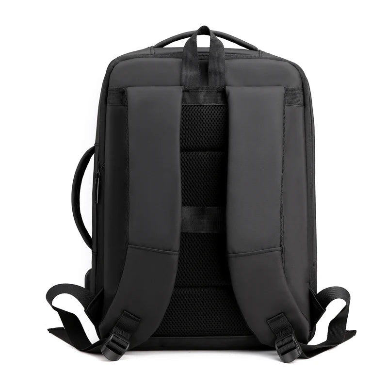 Fashionable USB Charging Travel Backpack with Expandable Design for Men Business Commuter Laptop Backpacks school bags mochilas