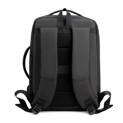 Fashionable USB Charging Travel Backpack with Expandable Design for Men Business Commuter Laptop Backpacks school bags mochilas