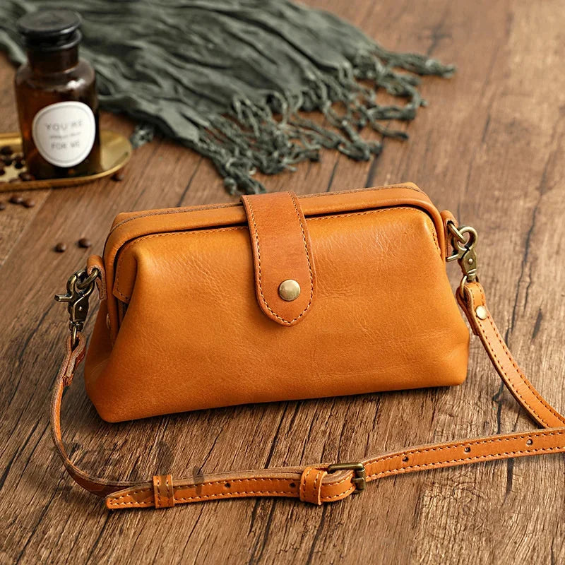 Fashionable Women Crossbody Genuine Leather Small Shoulder s For Ladies Clutch Sling Female Bags Luxury