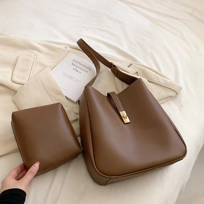 Fashionable Women Handbag PU Crossbody Perfect for Work School & Travel
