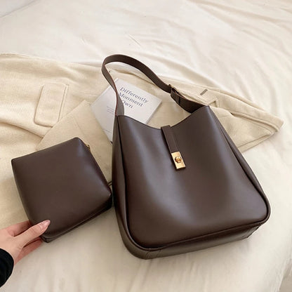 Fashionable Women Handbag PU Crossbody Perfect for Work School & Travel