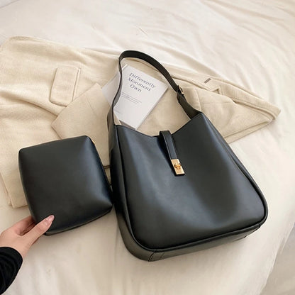 Fashionable Women Handbag PU Crossbody Perfect for Work School & Travel