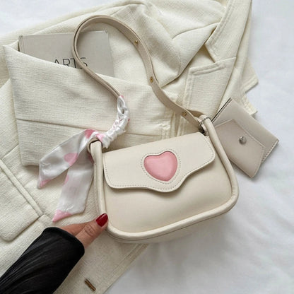 Fashionable and Durable PU Underam Bag Trendy and Versatile Shoulder Bag