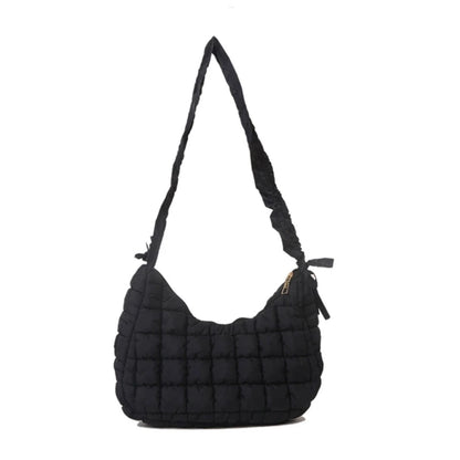 Fashionable and Durable Pleated Single Shoulder Bag Crossbody Sling Bags