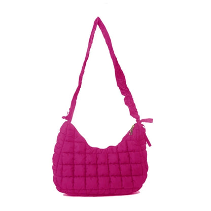 Fashionable and Durable Pleated Single Shoulder Bag Crossbody Sling Bags