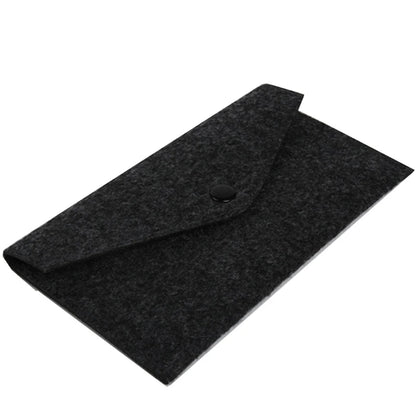 Felt Coin Wallet Women Men Purse Change Bag ID Credit Card Holder