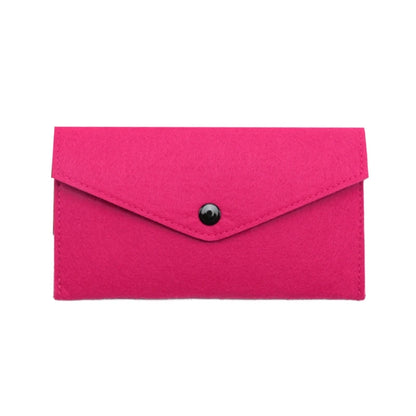 Felt Coin Wallet Women Men Purse Change Bag ID Credit Card Holder