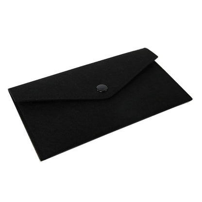 Felt Coin Wallet Women Men Purse Change Bag ID Credit Card Holder