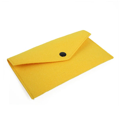 Felt Coin Wallet Women Men Purse Change Bag ID Credit Card Holder