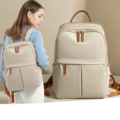 Female Bags High-capacity Lightweight Backpacks For Women Waterproof Wear-resistant 15 Inch Laptop Bag For Girls To Travel