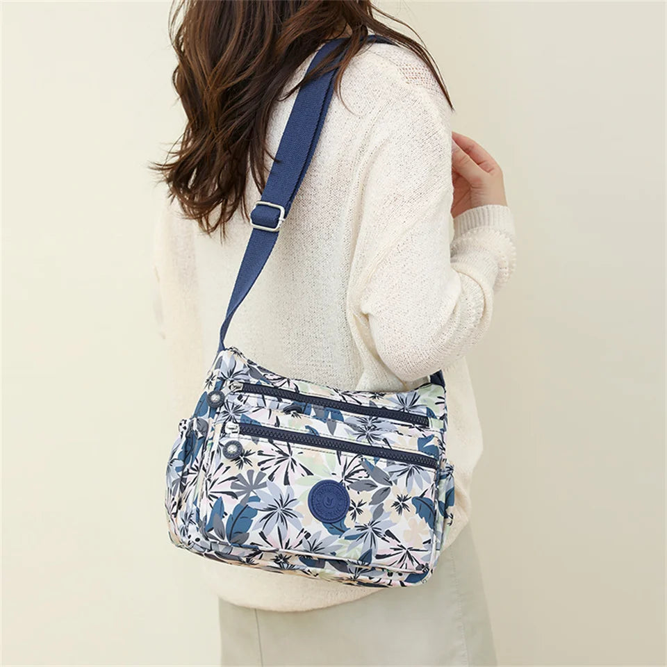 Female Bags Shoulder Bags Nylon Mochilas Female Messenger Bags Travel Shopping Multi Storey Large Capacity Crossbody Bolsos