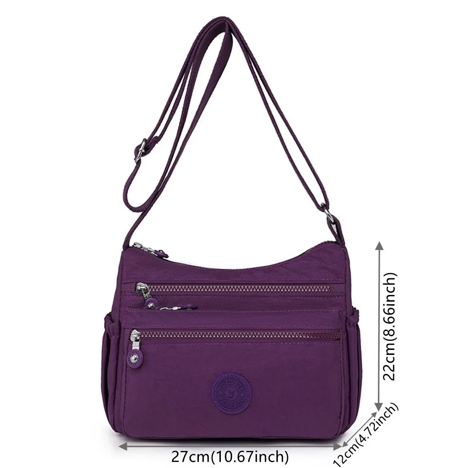 Female Bags Shoulder Bags Nylon Mochilas Female Messenger Bags Travel Shopping Multi Storey Large Capacity Crossbody Bolsos