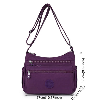 Female Bags Shoulder Bags Nylon Mochilas Female Messenger Bags Travel Shopping Multi Storey Large Capacity Crossbody Bolsos