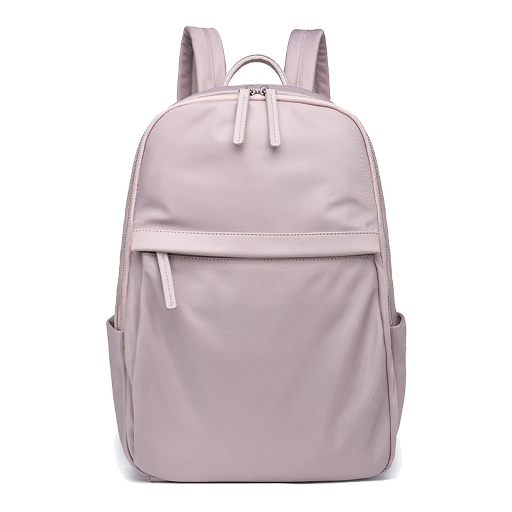Female Bags Travel Laptop Trend 2024 Handbag Waterproof Simple Casual Commuting New Backpack Ladies Bag Elegant Small Backpacks