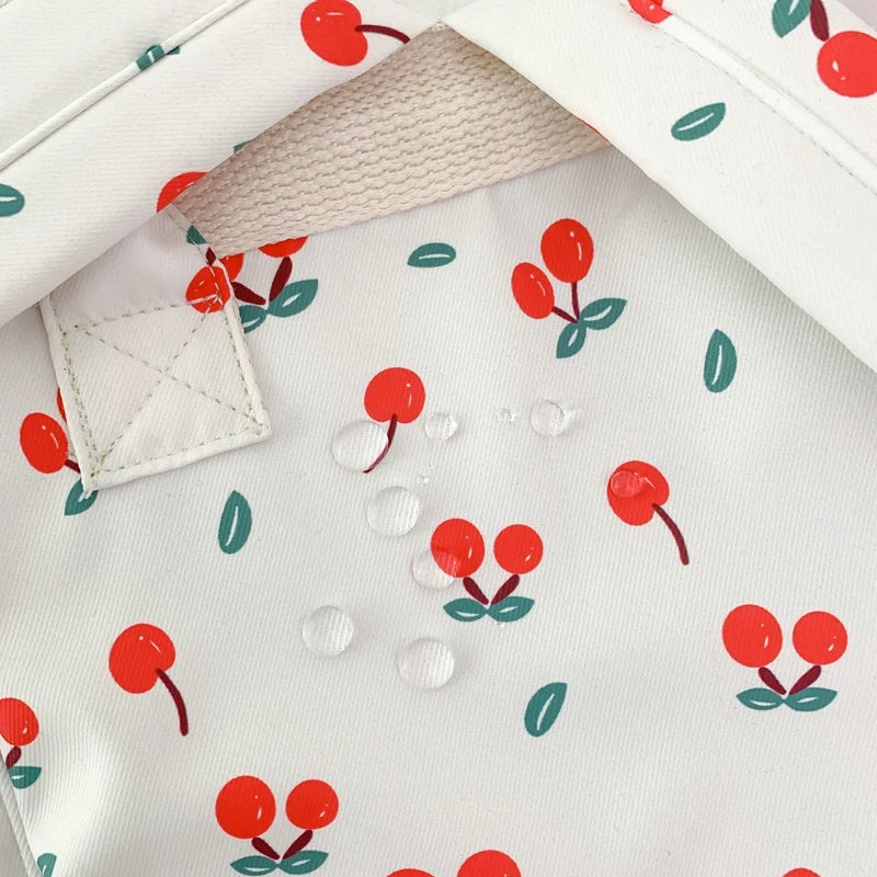 Female Cute Floral Printing Nylon University Backpack Women Laptop School Bag Girl Leisure College Fashion Lady Travel Book Bags