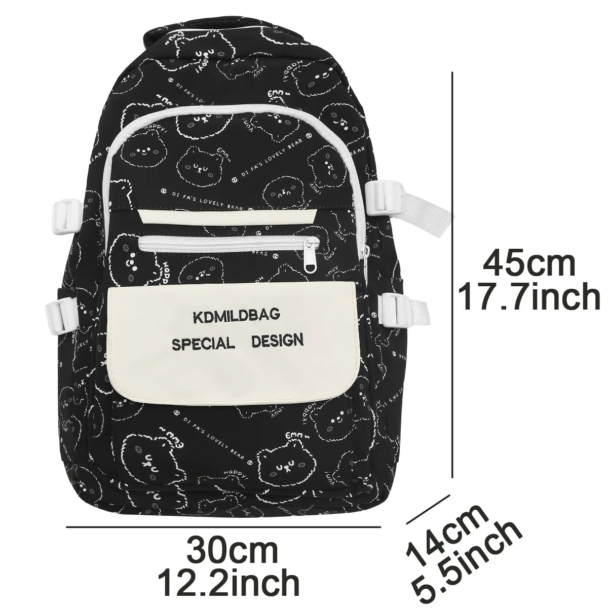 Female Cute Red Waterproof Nylon Laptop College Backpack Women Travel Student School Bag Girl Kawaii Trendy BookBag Lady Fashion