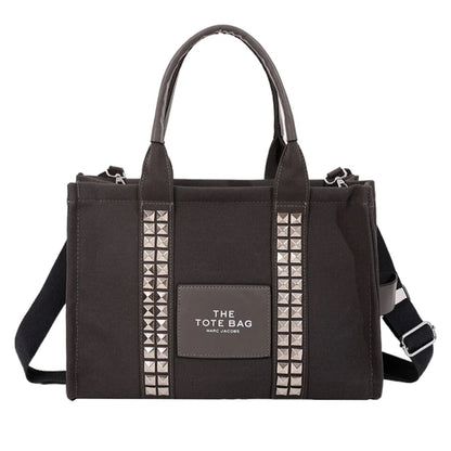 Female Fashion Canvas Crossbody Bag Women Senior Retro High Capacity Shoulder Bag Ladies Exquisite Versatile Shopping Travel Bag