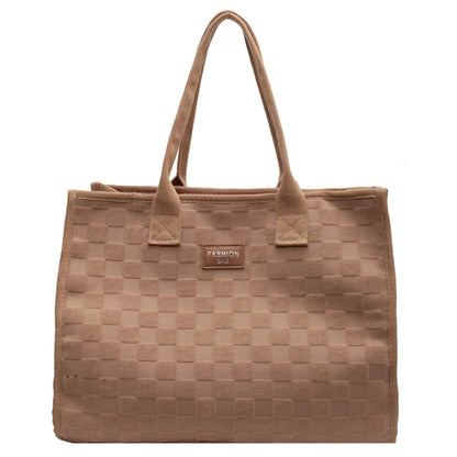Female Fashion Canvas Shoulder Bags Women Retro Versatile Large-Capacity Handbags Ladies Simplicity Luxury Shopping Travel Bags