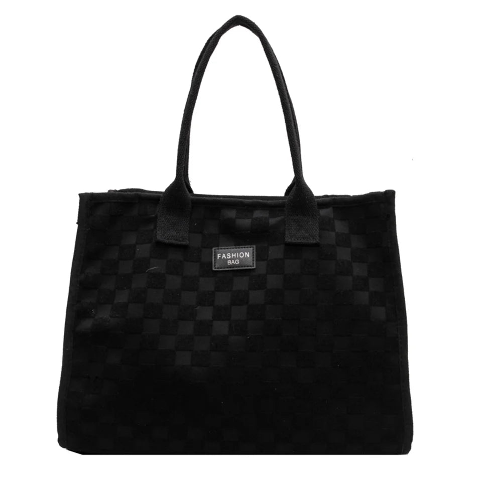 Female Fashion Canvas Shoulder Bags Women Retro Versatile Large-Capacity Handbags Ladies Simplicity Luxury Shopping Travel Bags