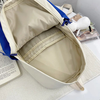 Female Fashion Waterproof College Backpack New Trendy Women Nylon Laptop School Bag Cool Leisure Lady Cute Girl Travel Book Bags