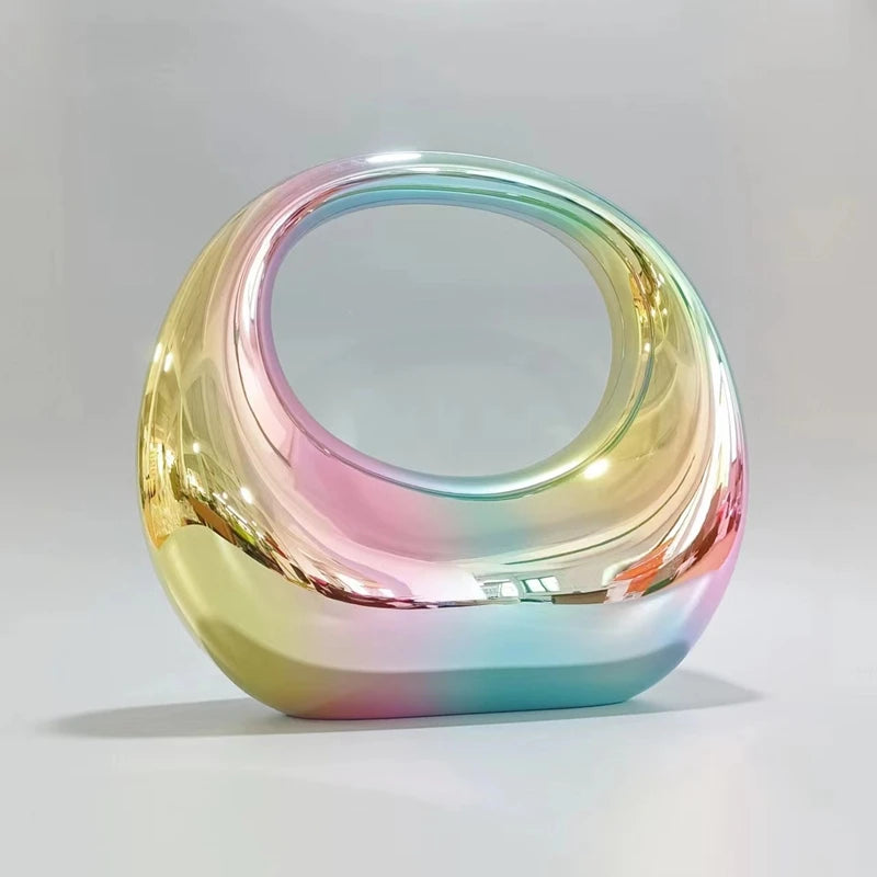 Female Gold/Blue/Green/Fushia Acrylic Evening Bag Luxury Personal Handbag Party Clutches Wedding Clutch Purse Dinner Handbags