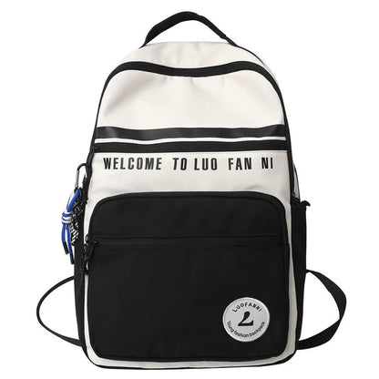 Female Green Student Bag Girl Travel Book Laptop Backpack Trendy Women Leisure School Bags Ladies Nylon College Backpack Fashion