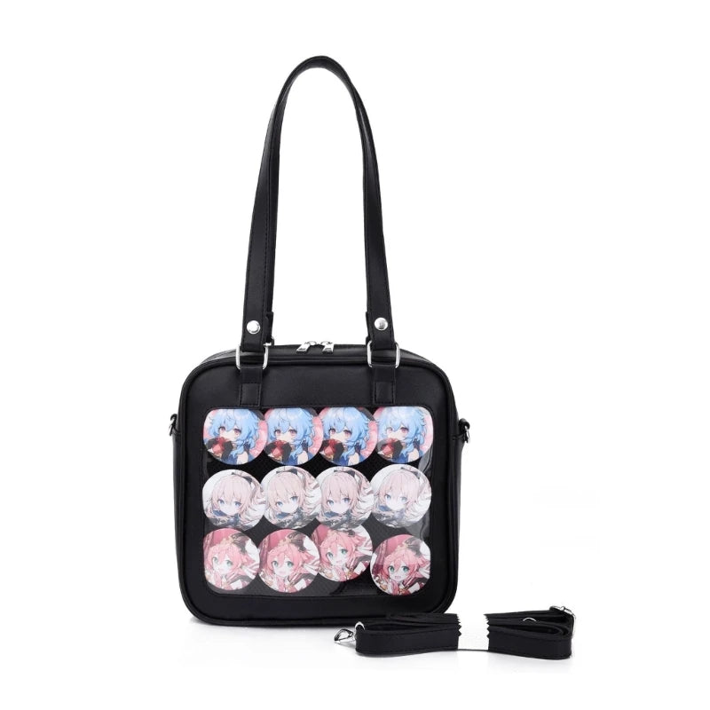 Female Handbag Womens 3 Ways  Bag Student Clear School Bag Shoulder Bad