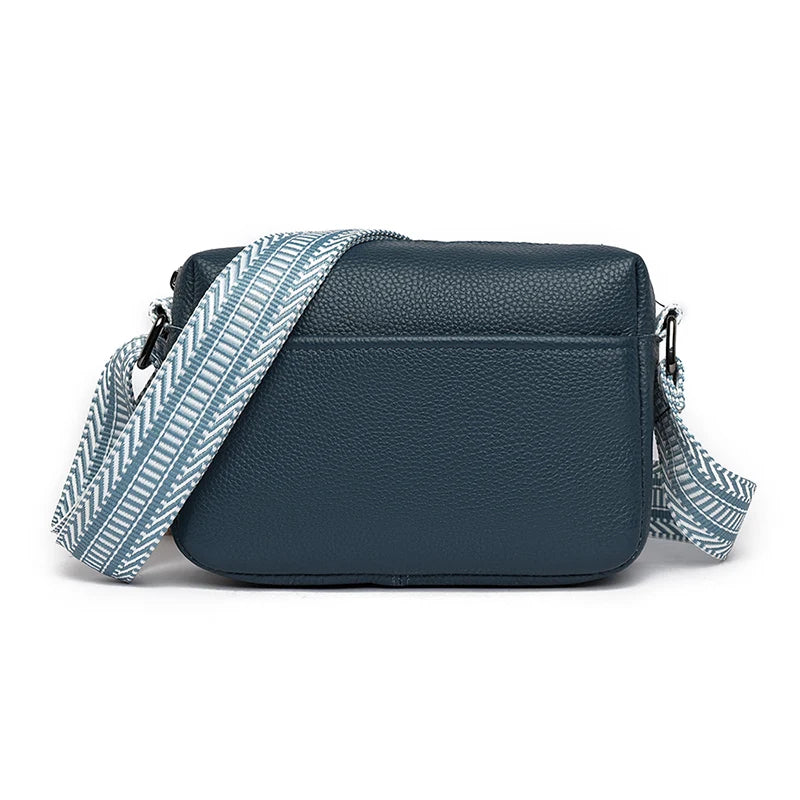 Female Luxury Handbag Fashion Tote Sac High Quality Genuine Leather Women Crossbody Bag Soft Cow Leather Shoulder Messenger Bags