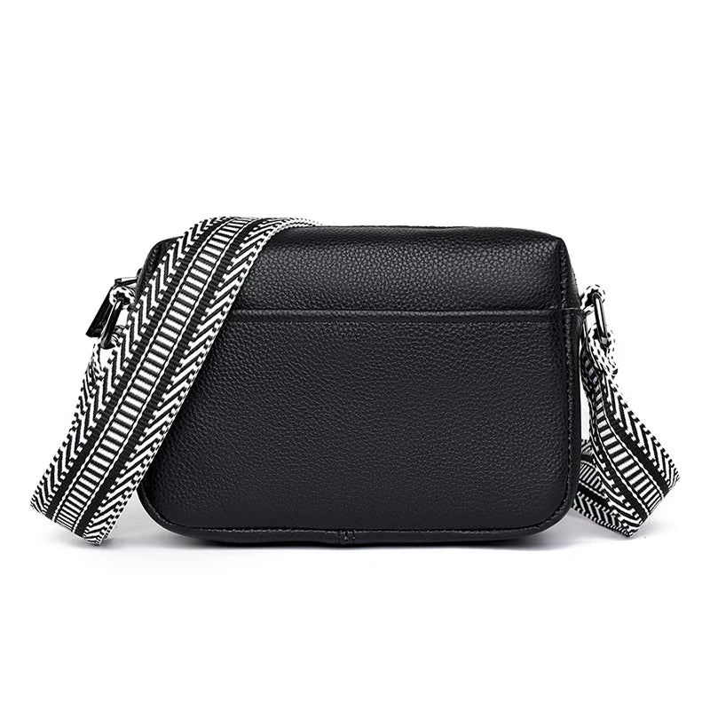 Female Luxury Handbag Fashion Tote Sac High Quality Genuine Leather Women Crossbody Bag Soft Cow Leather Shoulder Messenger Bags