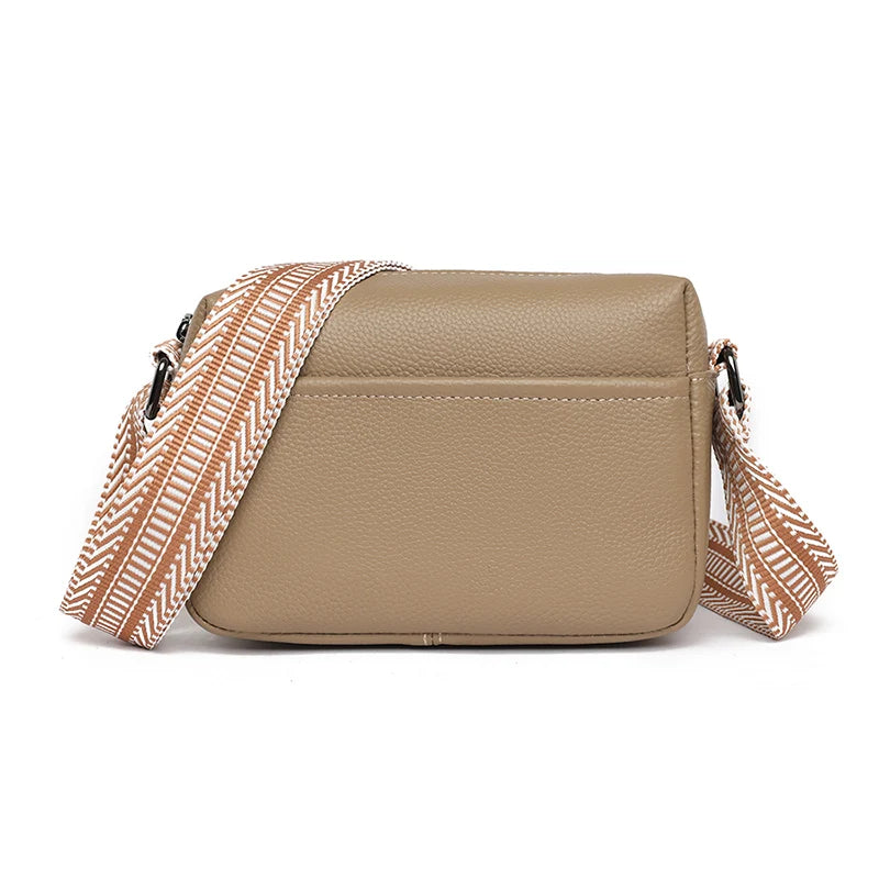 Female Luxury Handbag Fashion Tote Sac High Quality Genuine Leather Women Crossbody Bag Soft Cow Leather Shoulder Messenger Bags